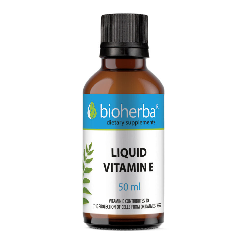 Витамин Е Течен / Liquid Vitamin E – 50 мл, Биохерба | Здраво Тяло