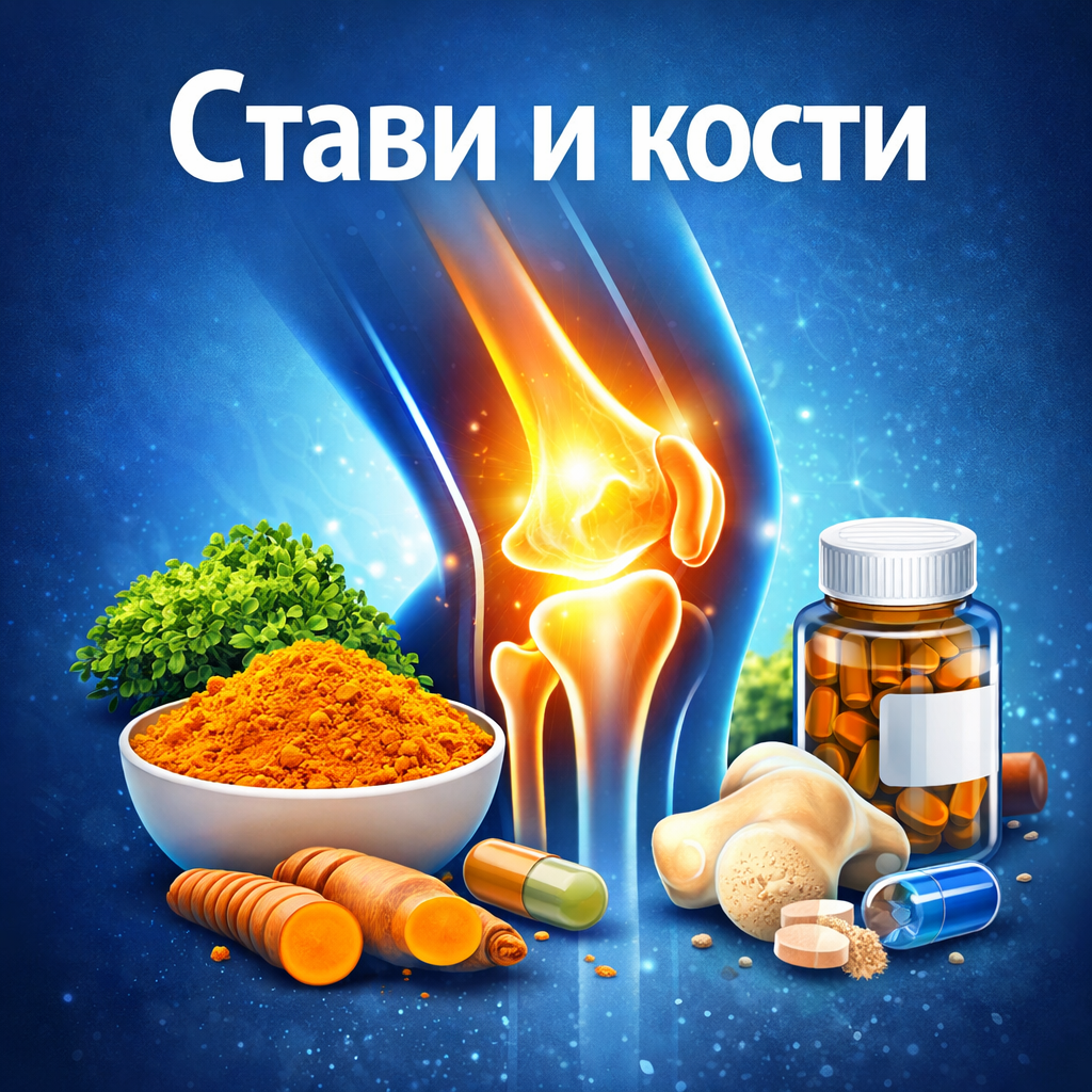 Натурални добавки за стави и кости – Как да намалим болките естествено?