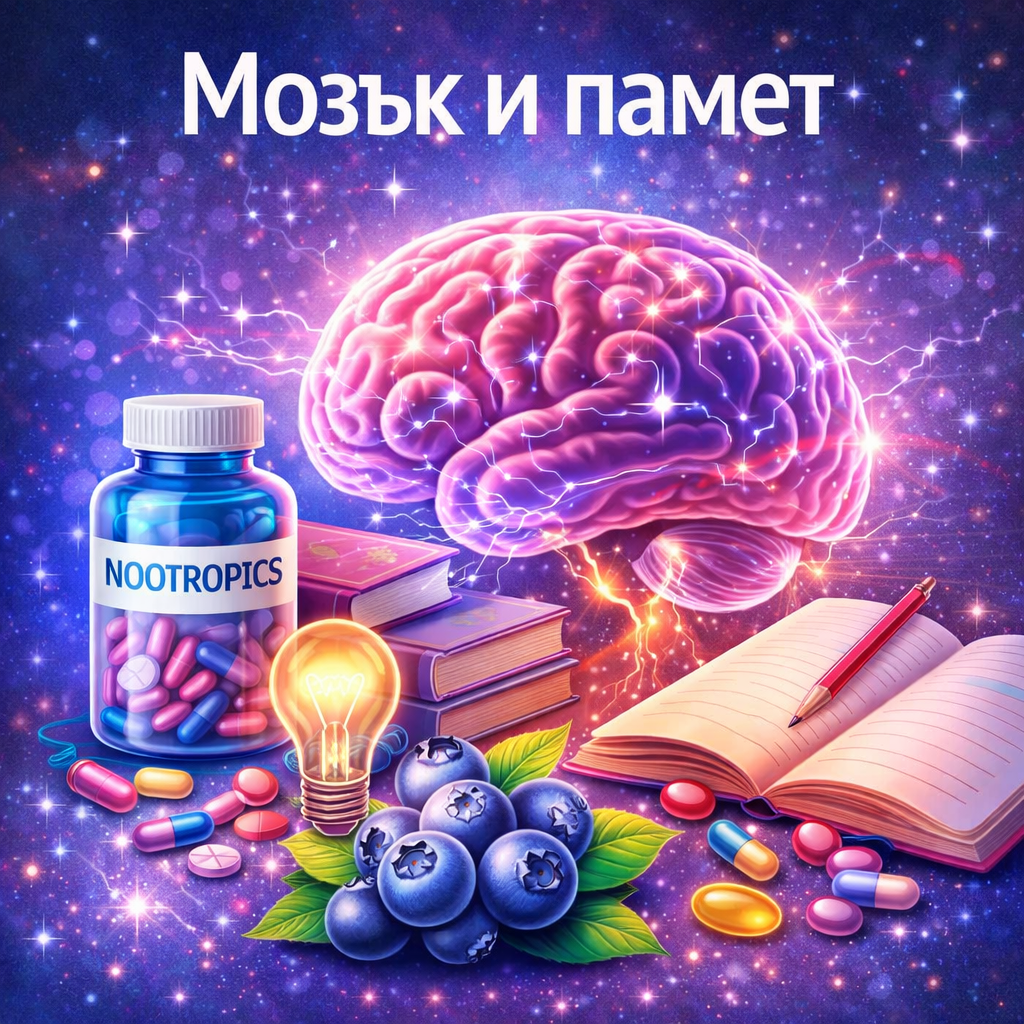 Натурални добавки за мозък, памет и концентрация – Научно доказани