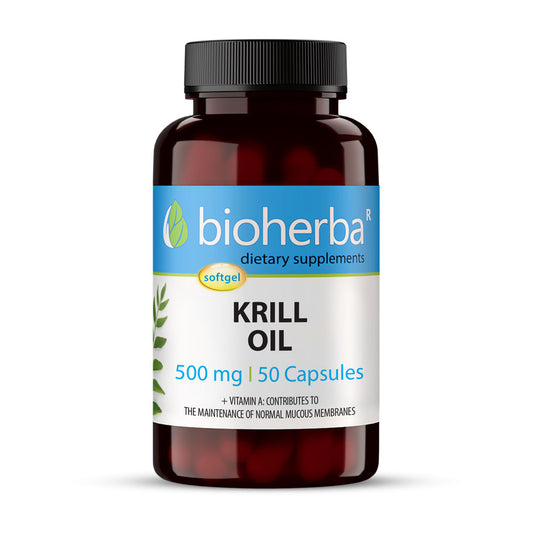 Масло от Крил / Krill Oil – 500 мг, 50 софтгел капсули | Здраво Тяло