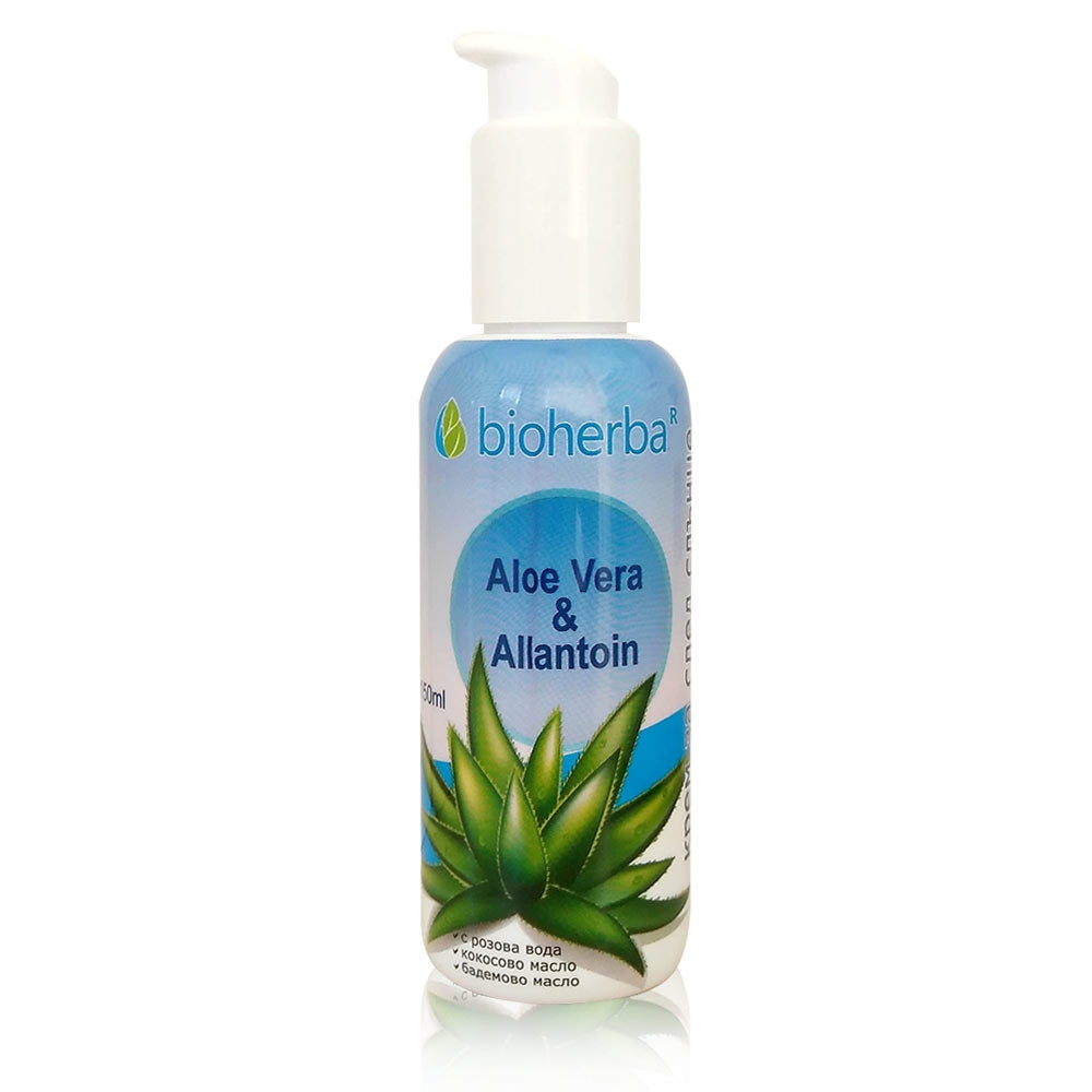Лосион за след слънце и солариум с Алое Вера и Алантоин / After Sun Lotion Aloe Vera Allantoin – 150 ml | Здраво Тяло