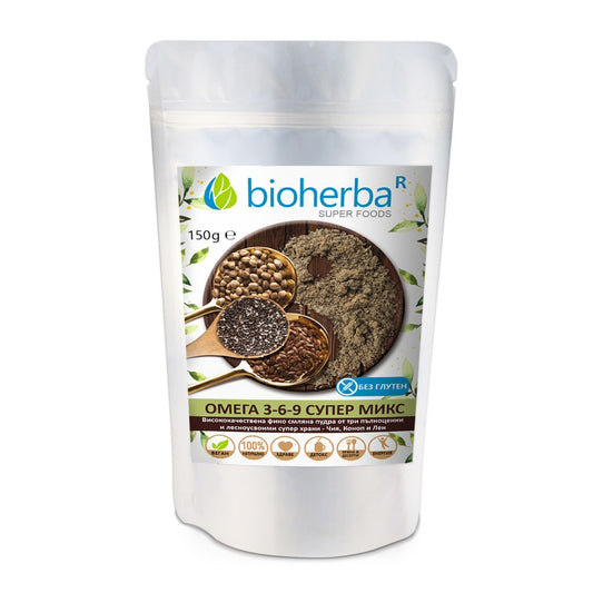 Омега 3-6-9 Супер Микс / Omega 3-6-9 Super Mix – 150 g | Здраво Тяло