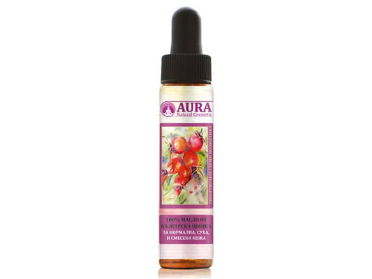 Био Масло от българска Шипка 20мл / Organic Bulgarian Rose Hip Oil 20ml | Здраво Тяло